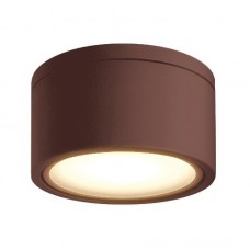 Φωτιστικό Σποτ Οροφής Φ80 Κατεύθυνσης με ντουί GX53 Αλουμινίου Σκουριά IP65 17-00656-4